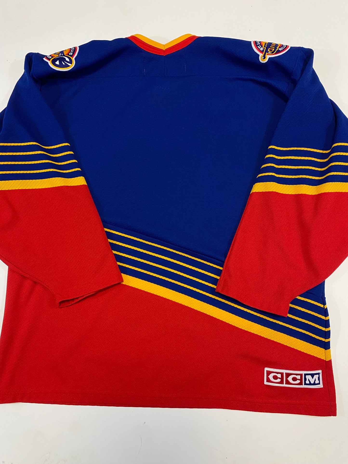 1990’s CCM St Louis Blues NHL Jersey L