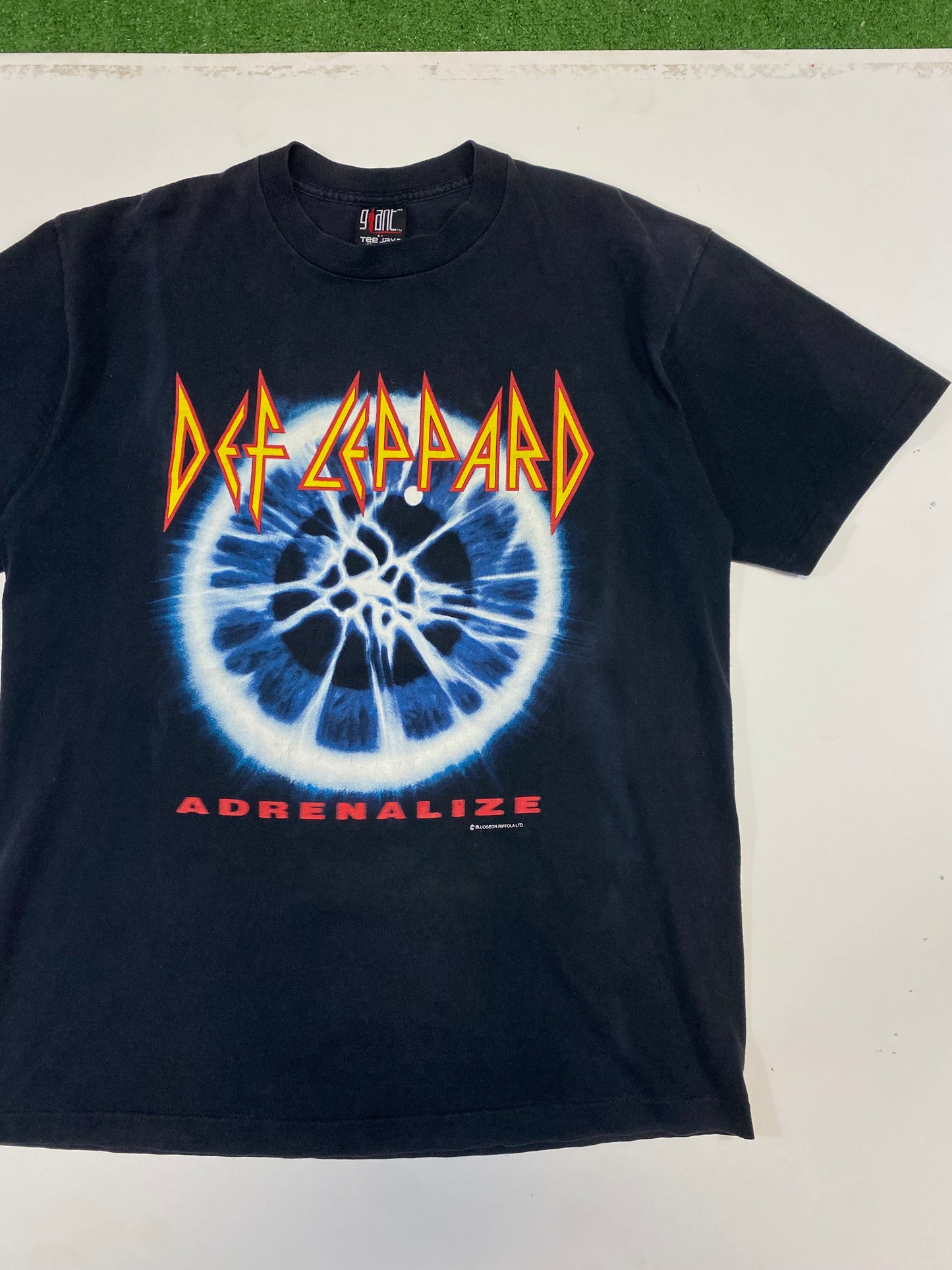 1993 Def Leppard Adrenalize 7 Day Tour T-Shirt XL