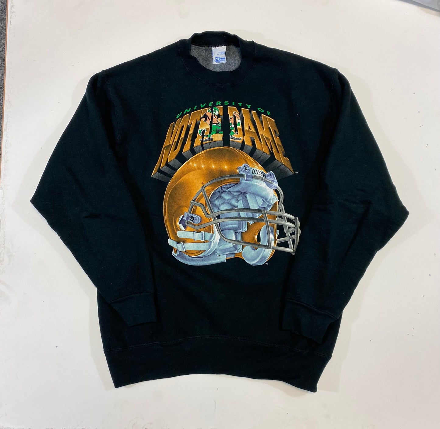 1990’s Notre Dame Fighting Irish Salem Sports Sweatshirt L