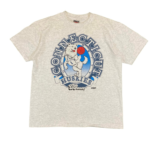 1990’s UConn Huskies Basketball T-Shirt L