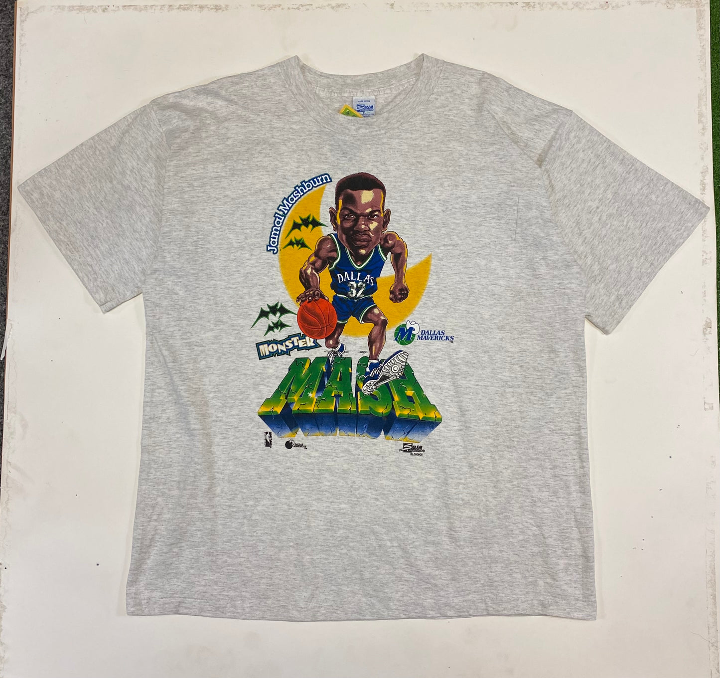 1990’s Jamal Mashburn “Monster Mash” Salem Sports T-Shirt XXL