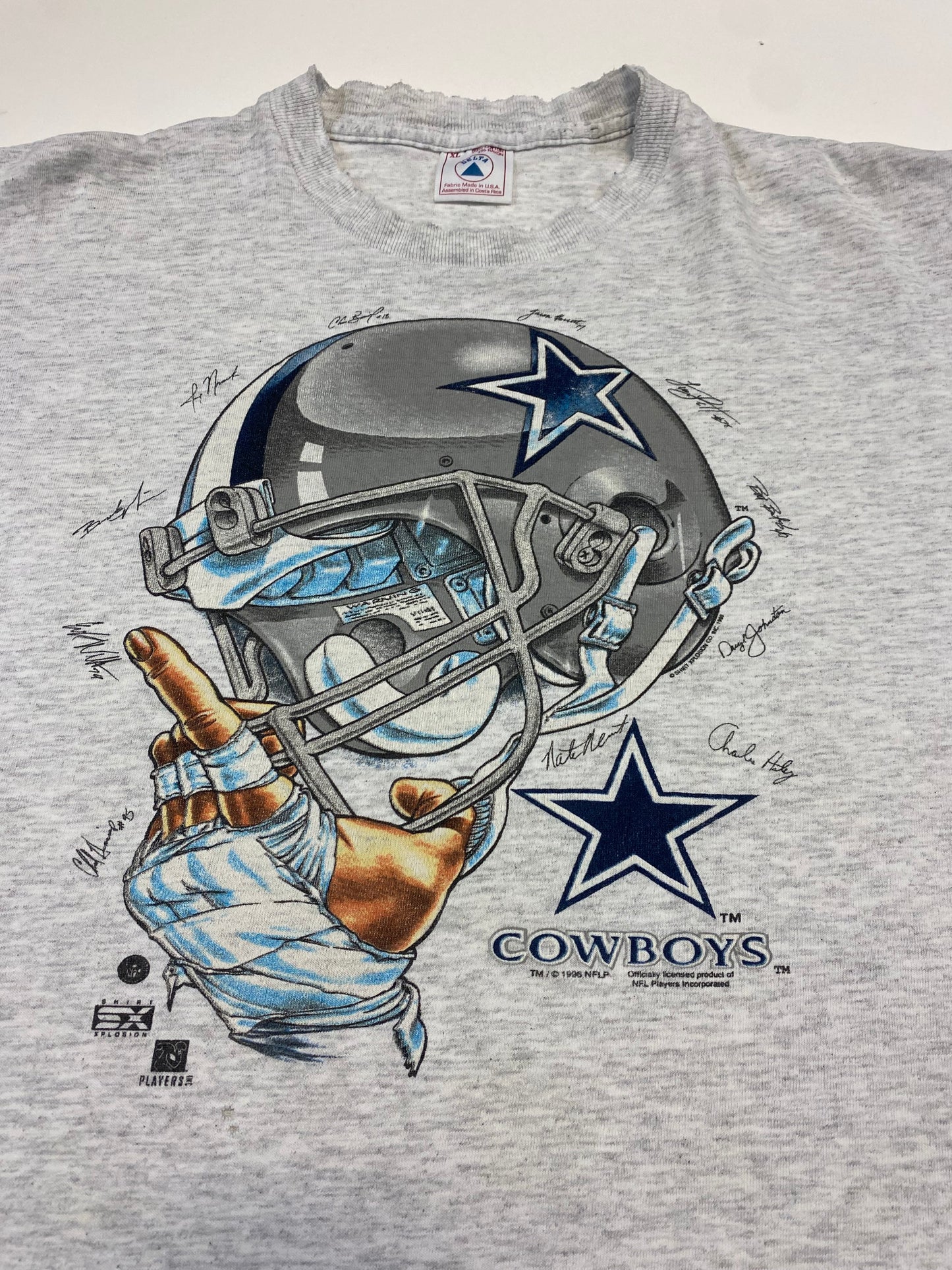 1996 Dallas Cowboys Youth T-Shirt Xplosion XL