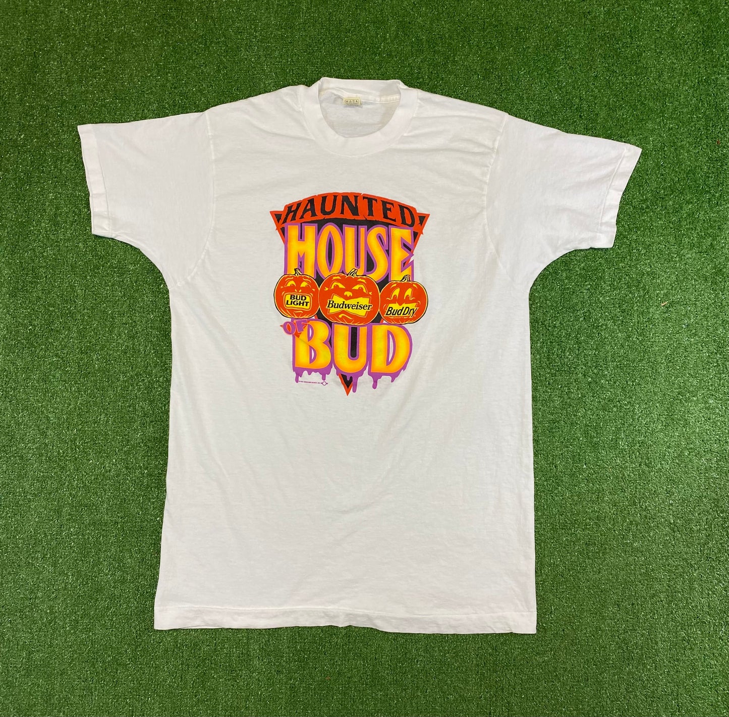 1994 Budweiser Haunted House of Bud T-Shirt XL
