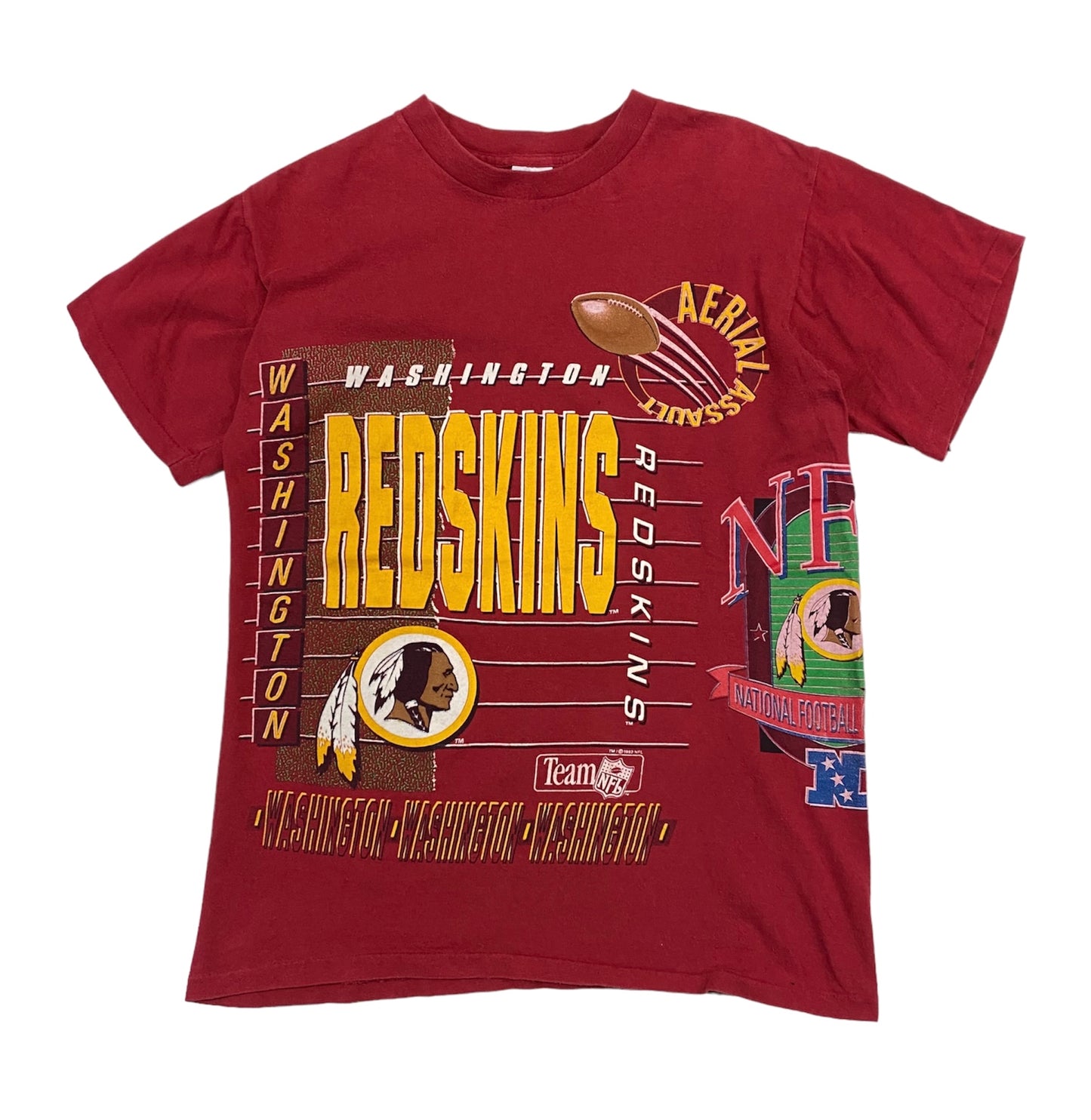 1992 Washington Redskins Aerial Assault Salem T-Shirt M