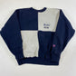 1990’s UConn Crew Colorblocked Weave Sweatshirt L