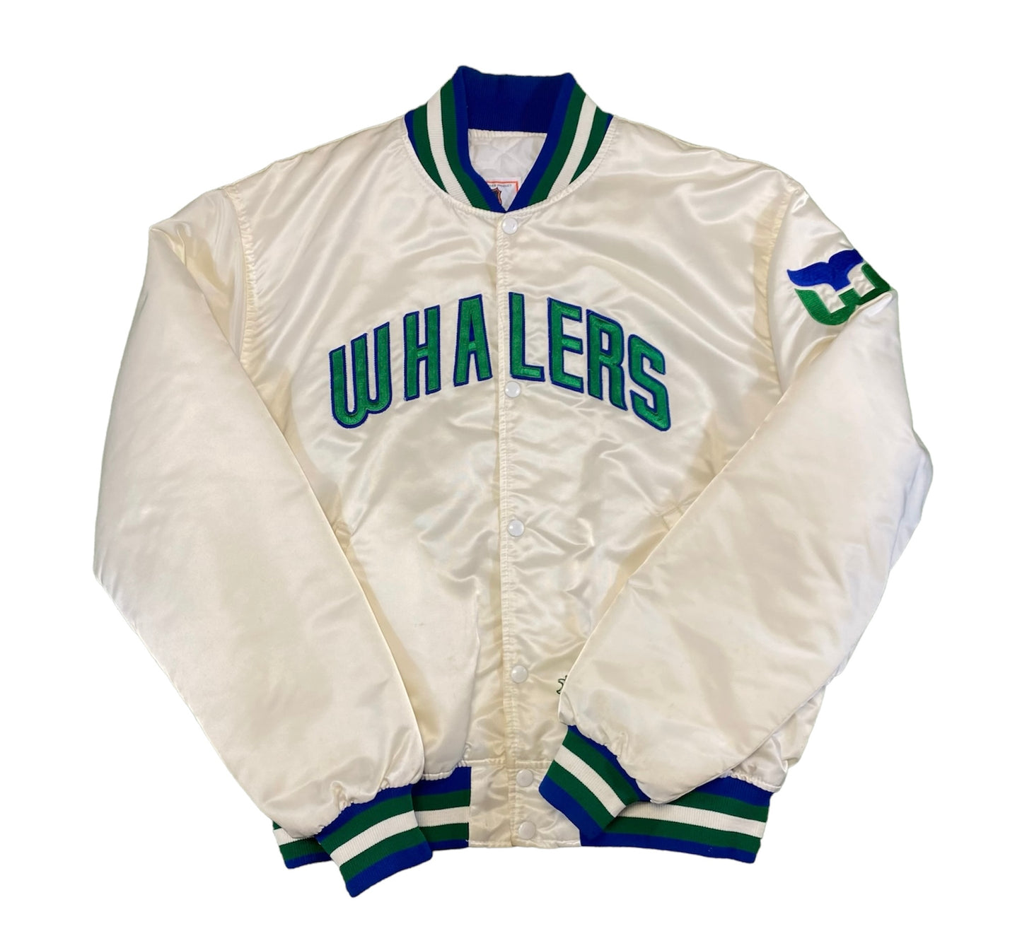 Hartford Whalers Starter Satin Jacket XL