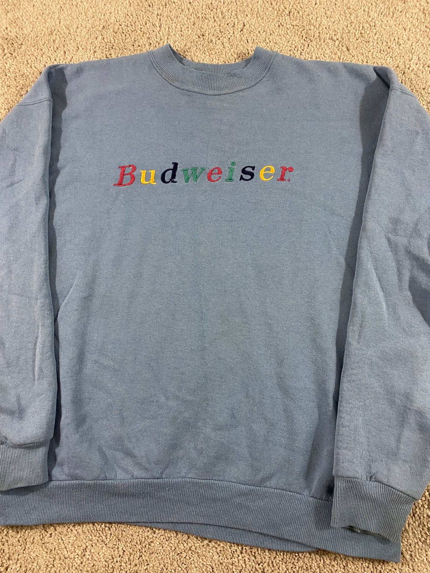 Budweiser Beer Late 90’s Sweatshirt L/XL