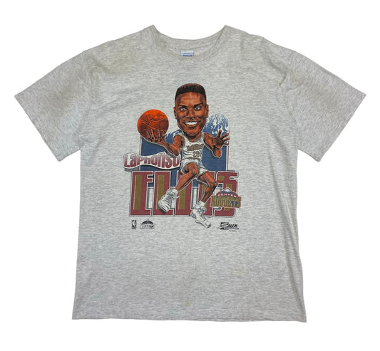 1990’s LaPhonso Ellis Salem Sports Caricature T-Shirt L