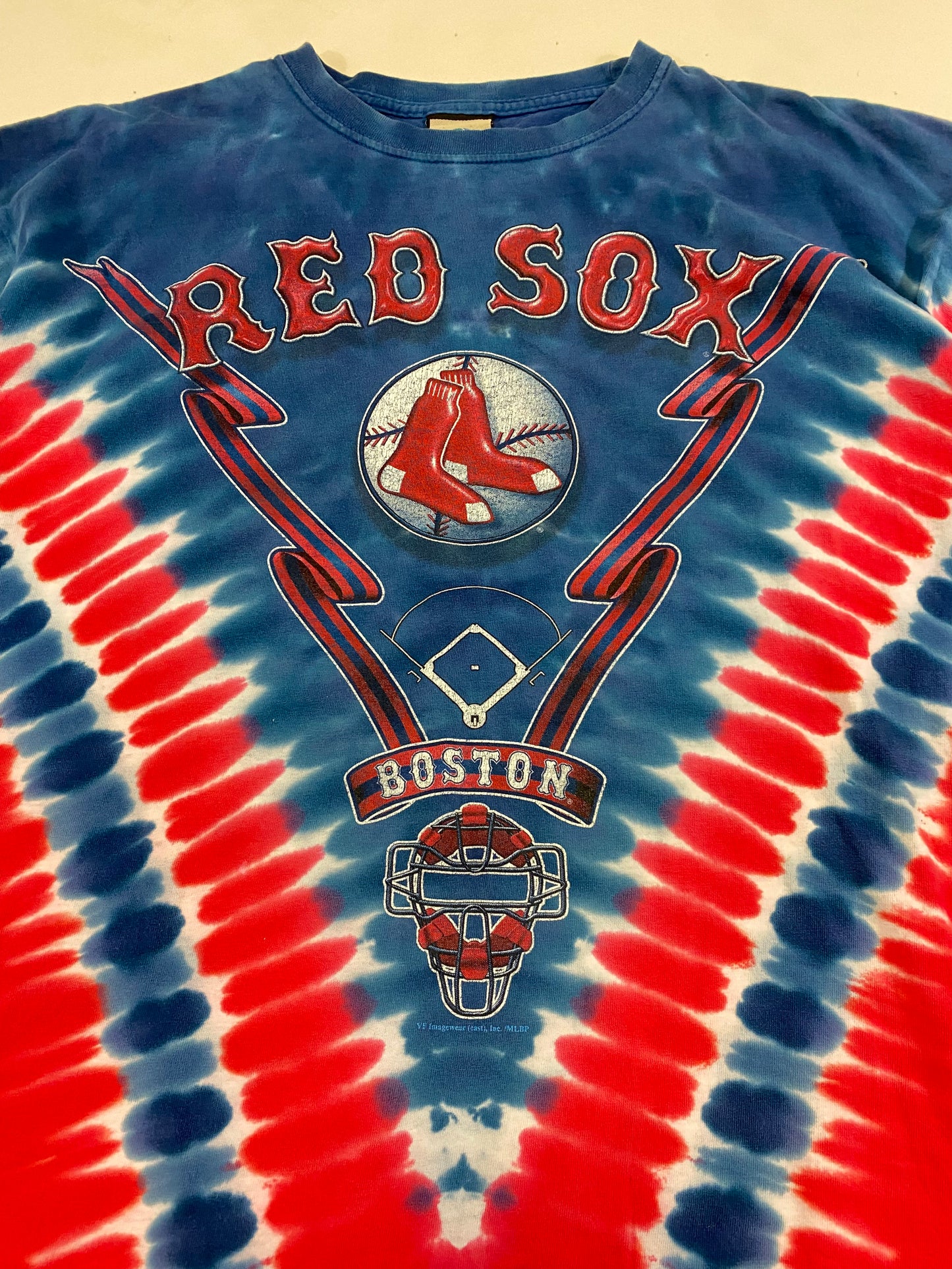 2000’s Liquid Blue Boston Red Sox Tie Dye T-Shirt XL