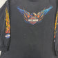 2000 Harley Davidson Flames Stamford CT Longsleeve Shirt XXL