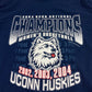 UConn Women’s 2004 3-Peat Basketball T-Shirt XL