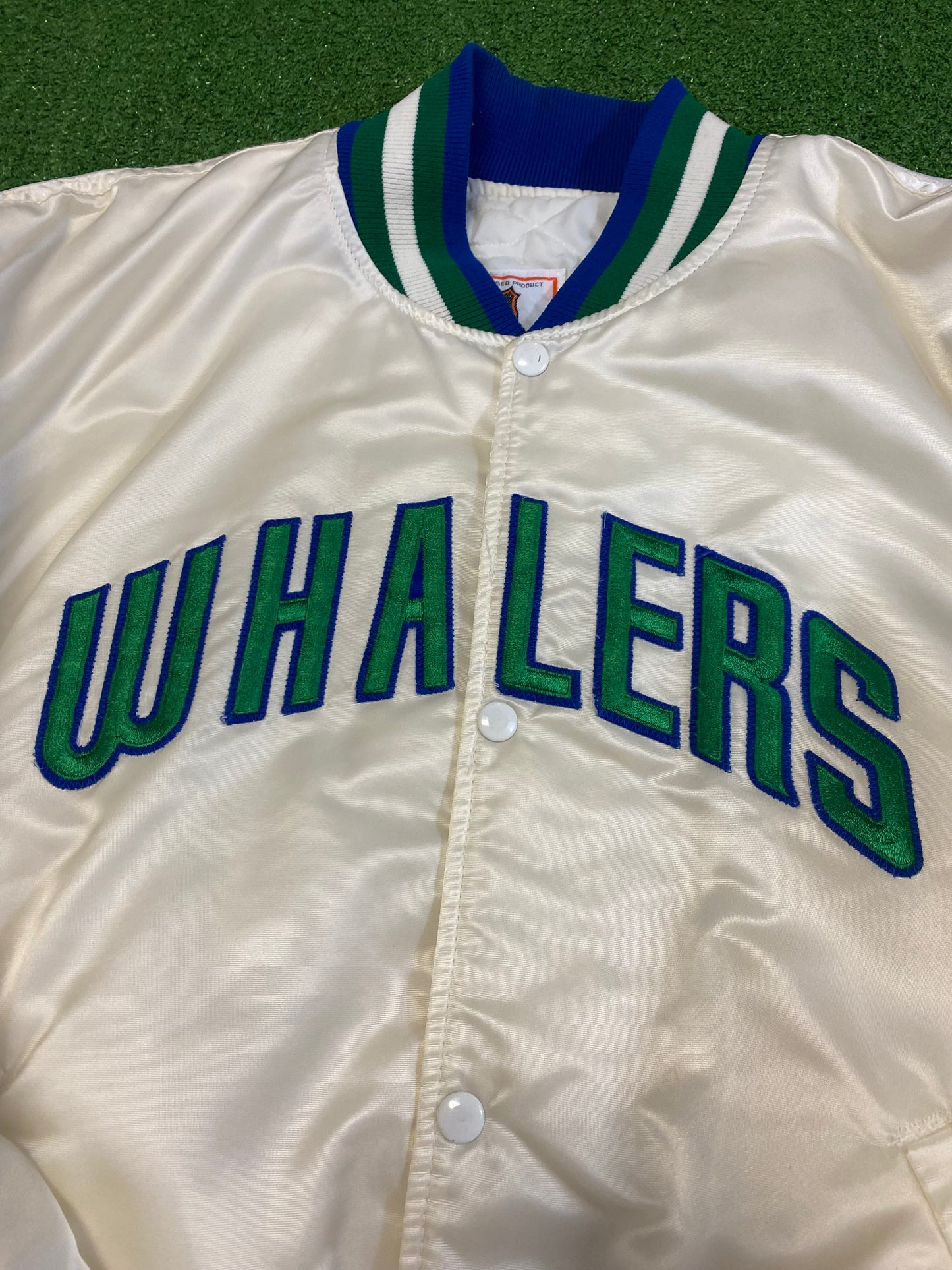 Hartford Whalers Starter Satin Jacket XL