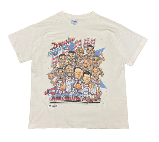 1996 Dream Team 2 Salem Sports Caricature T-Shirt L