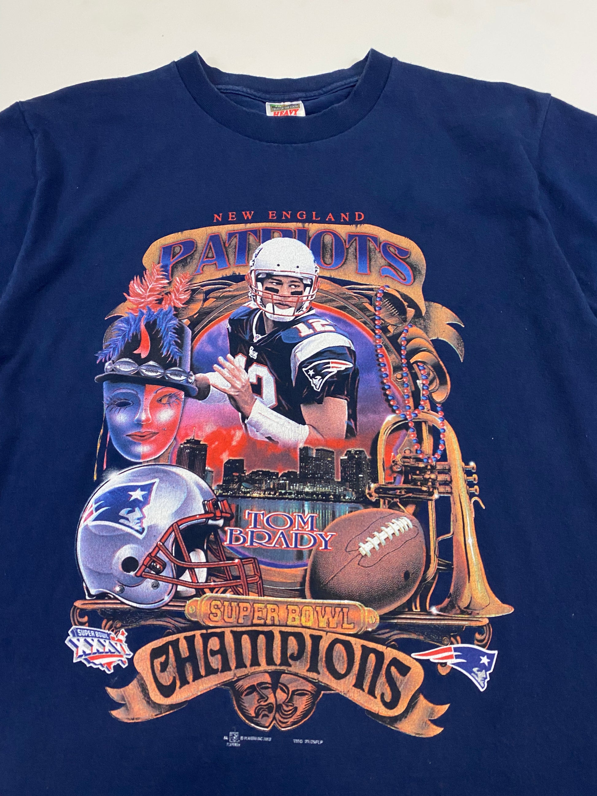 2002 Super Bowl Champs NE Patriots T-Shirt – TheVaultCT