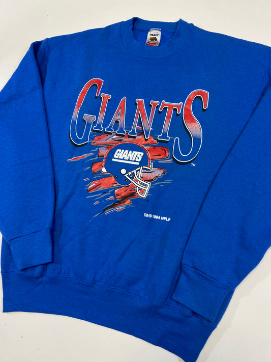 Vintage 1994 New York Giants NFL Crewneck sweatshirt. Made in the USA.  Medium