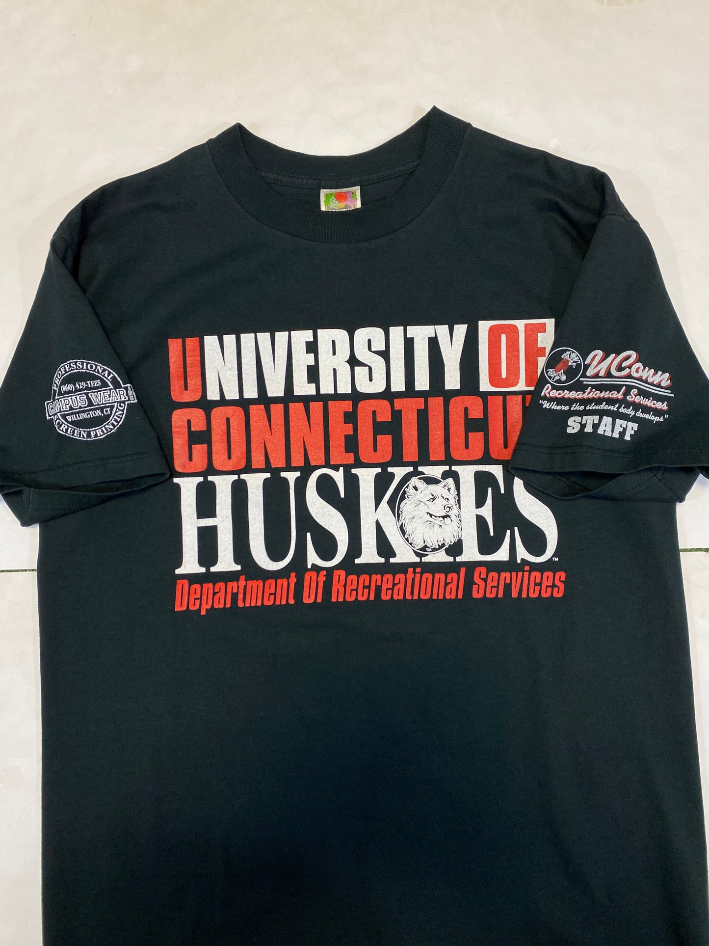 University of Connecticut Huskies Staff T-Shirt