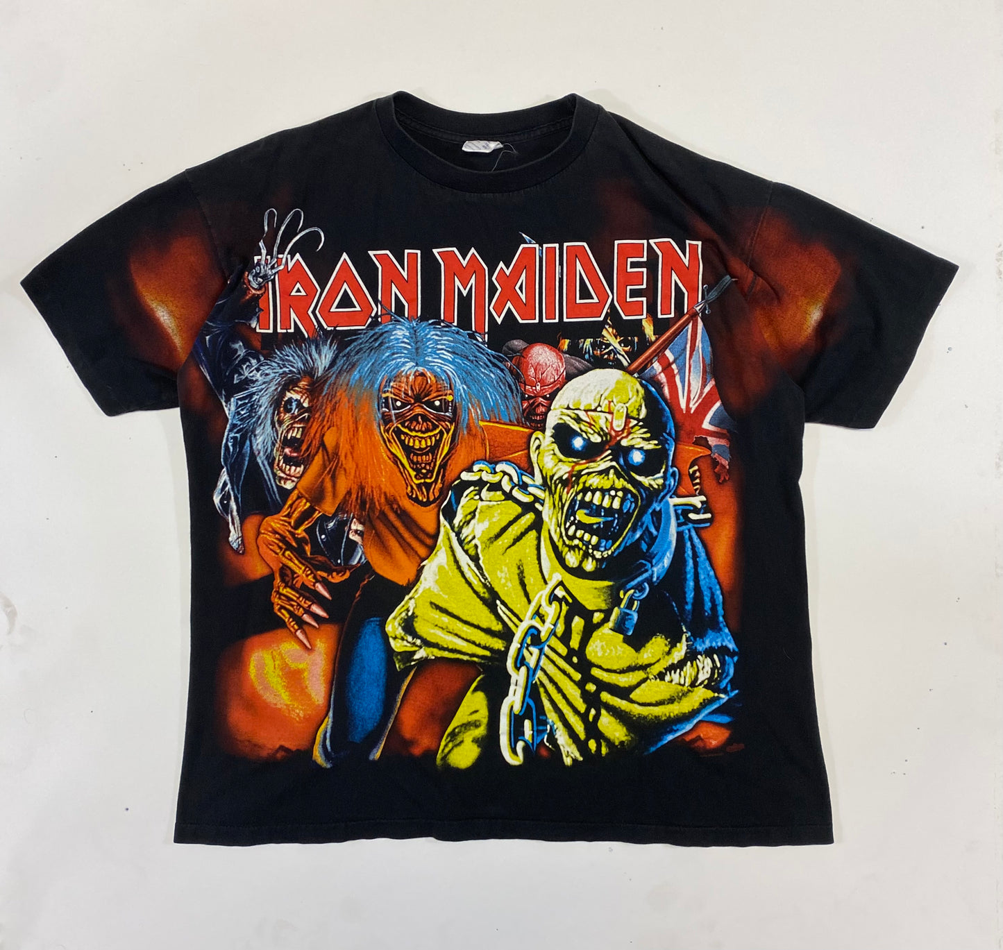 1995 Iron Maiden All Over Print T-Shirt