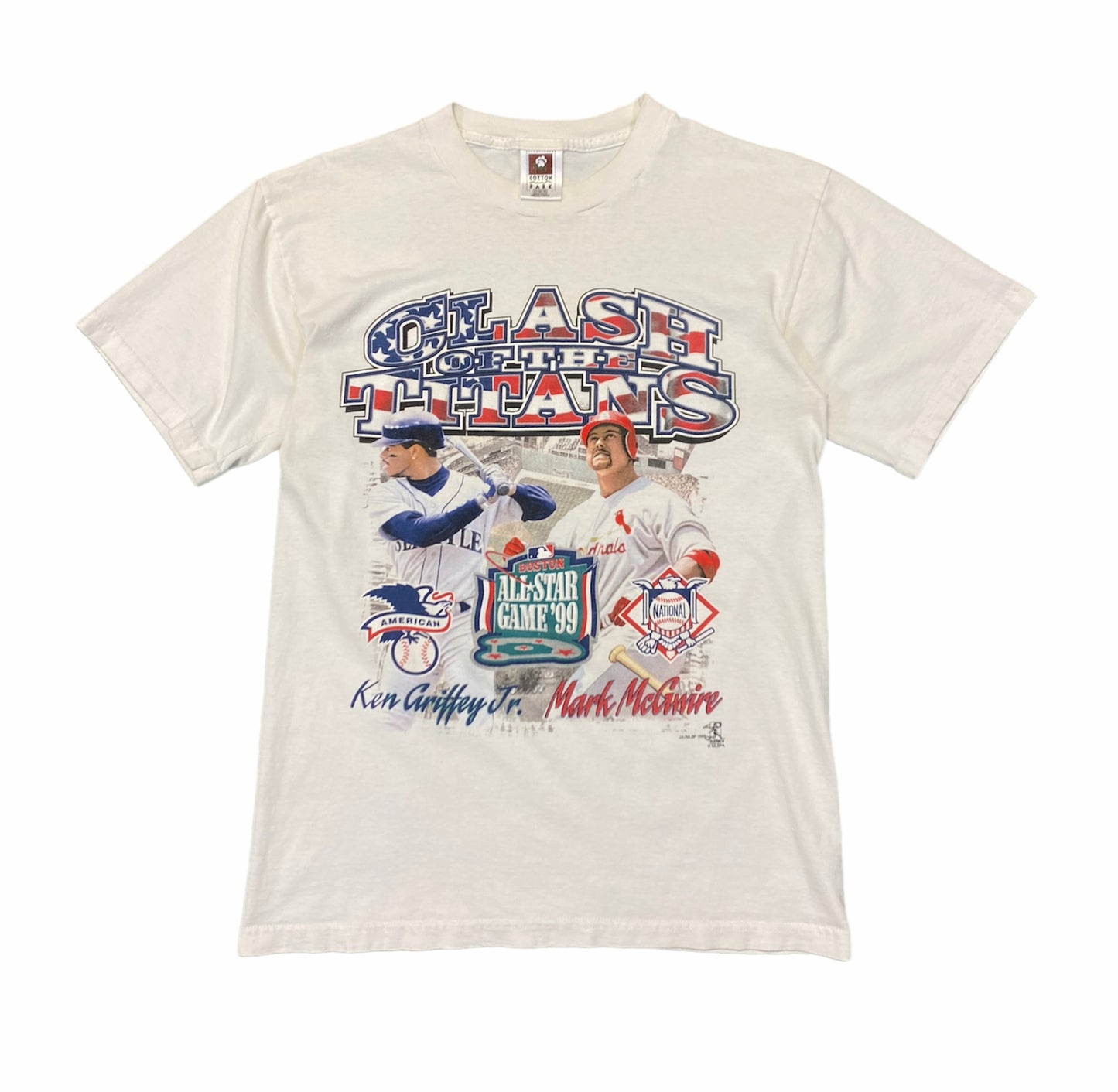 1999 Yankees vs Red Sox American League Championship Vintage T