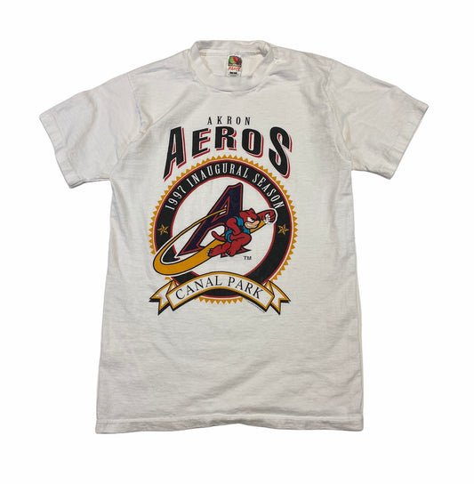 1997 Akron Aeros Inaugural Year MiLB T-Shirt