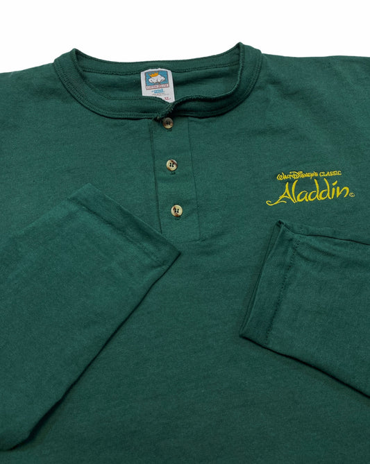 1990’s Disney Aladdin Longsleeve Henley Shirt