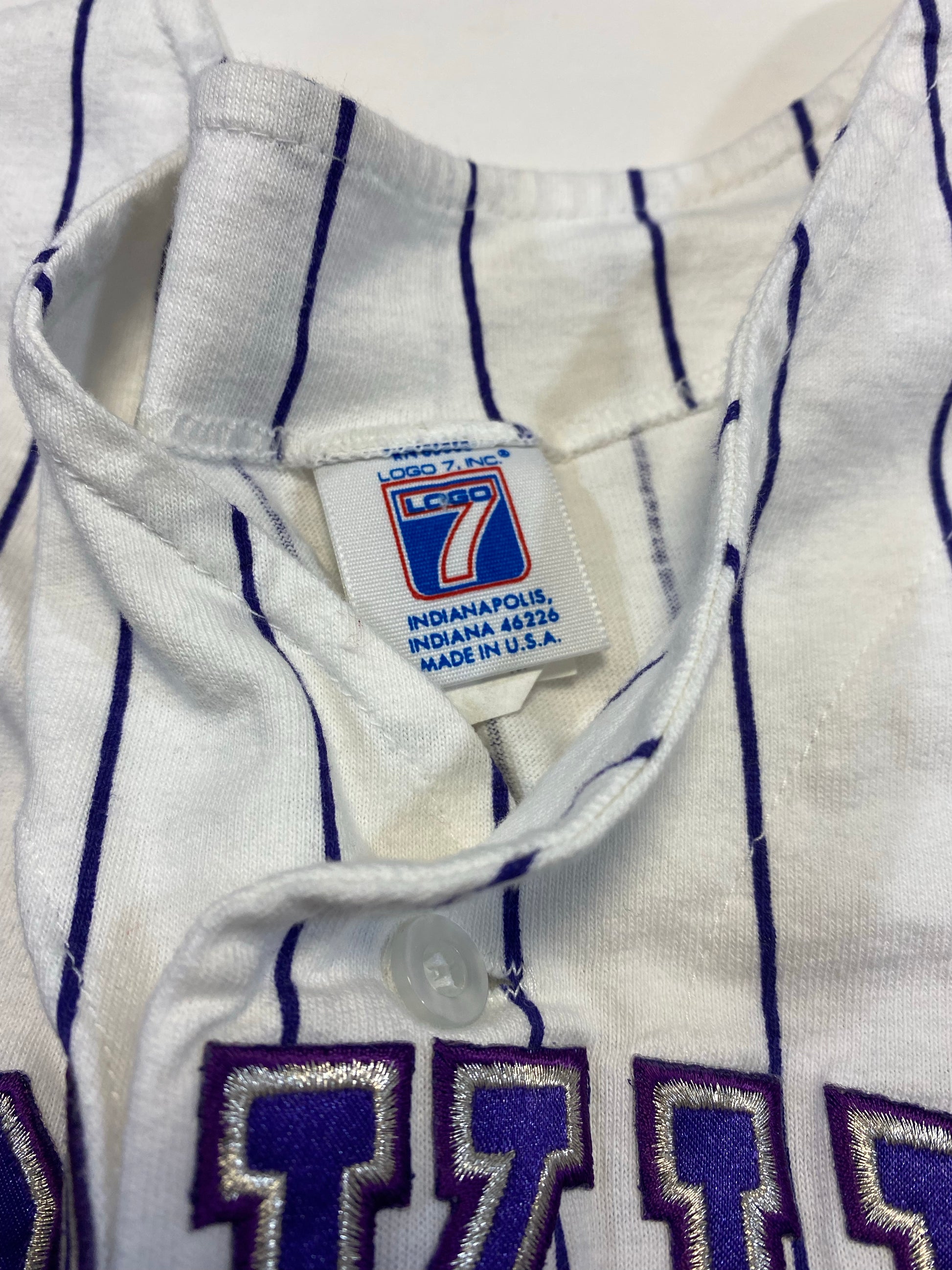 1990's Logo 7 Dante Bichette Colorado Rockies MLB Jersey – TheVaultCT