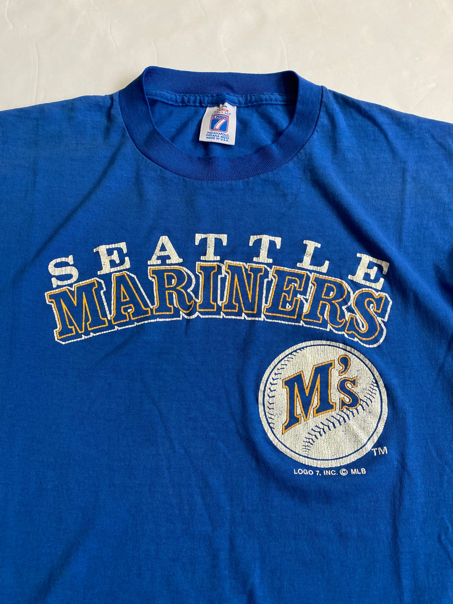 Logo 7 Seattle Mariners Late 80’s T-Shirt