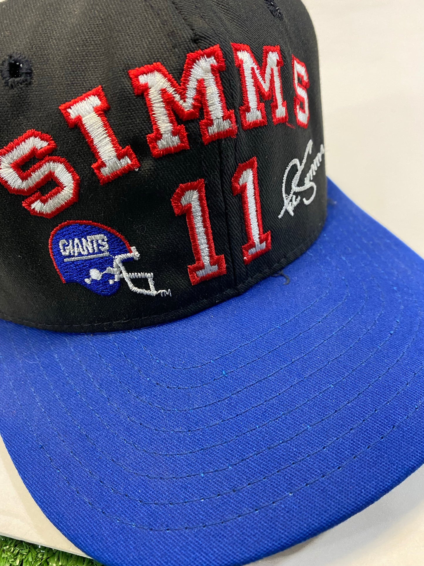 Vintage Team NFL Phil Simms New York Giants SnapBack