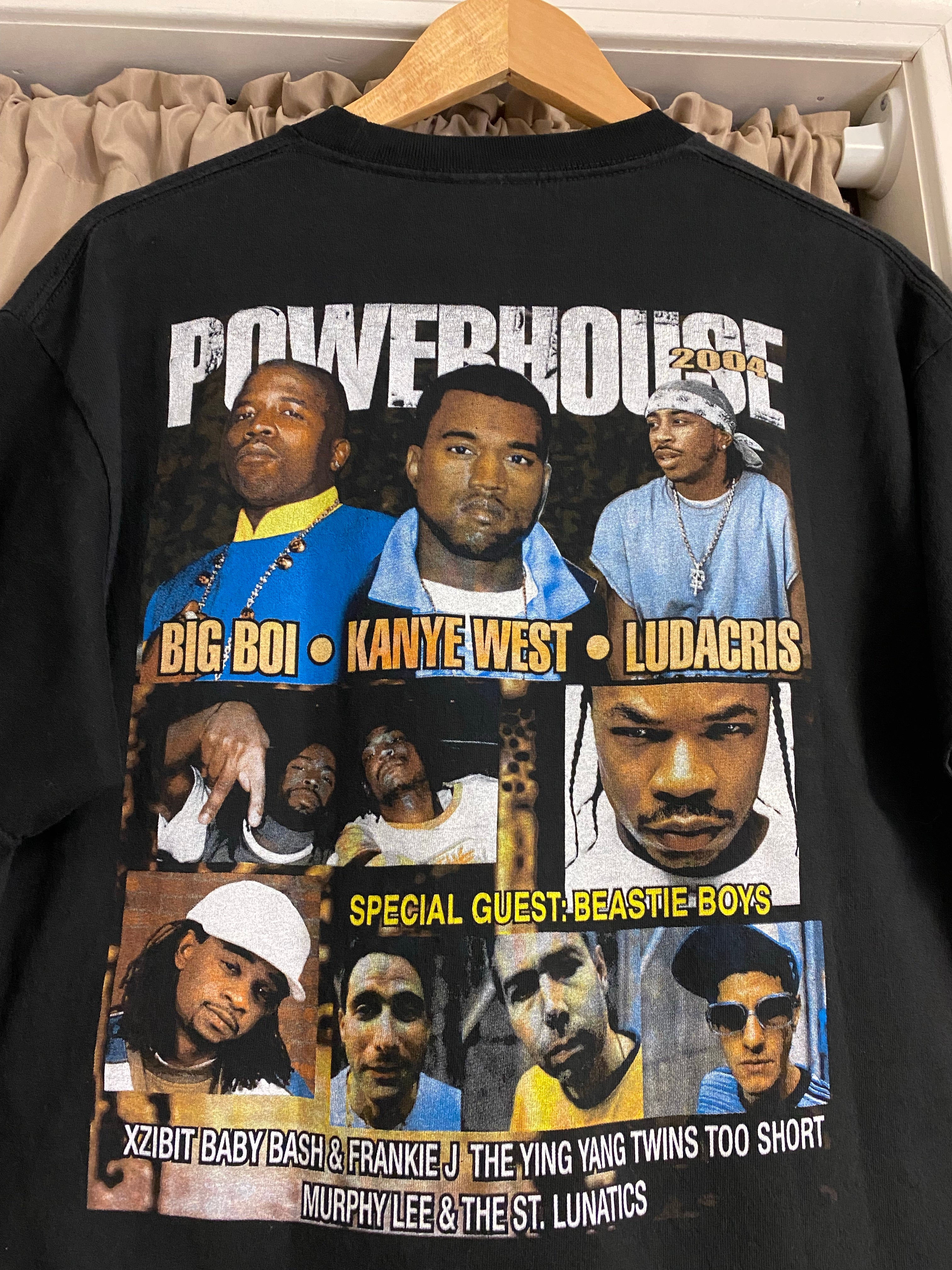 2004 Powerhouse Concert Tee Feat. Kanye West, Beastie Boys etc