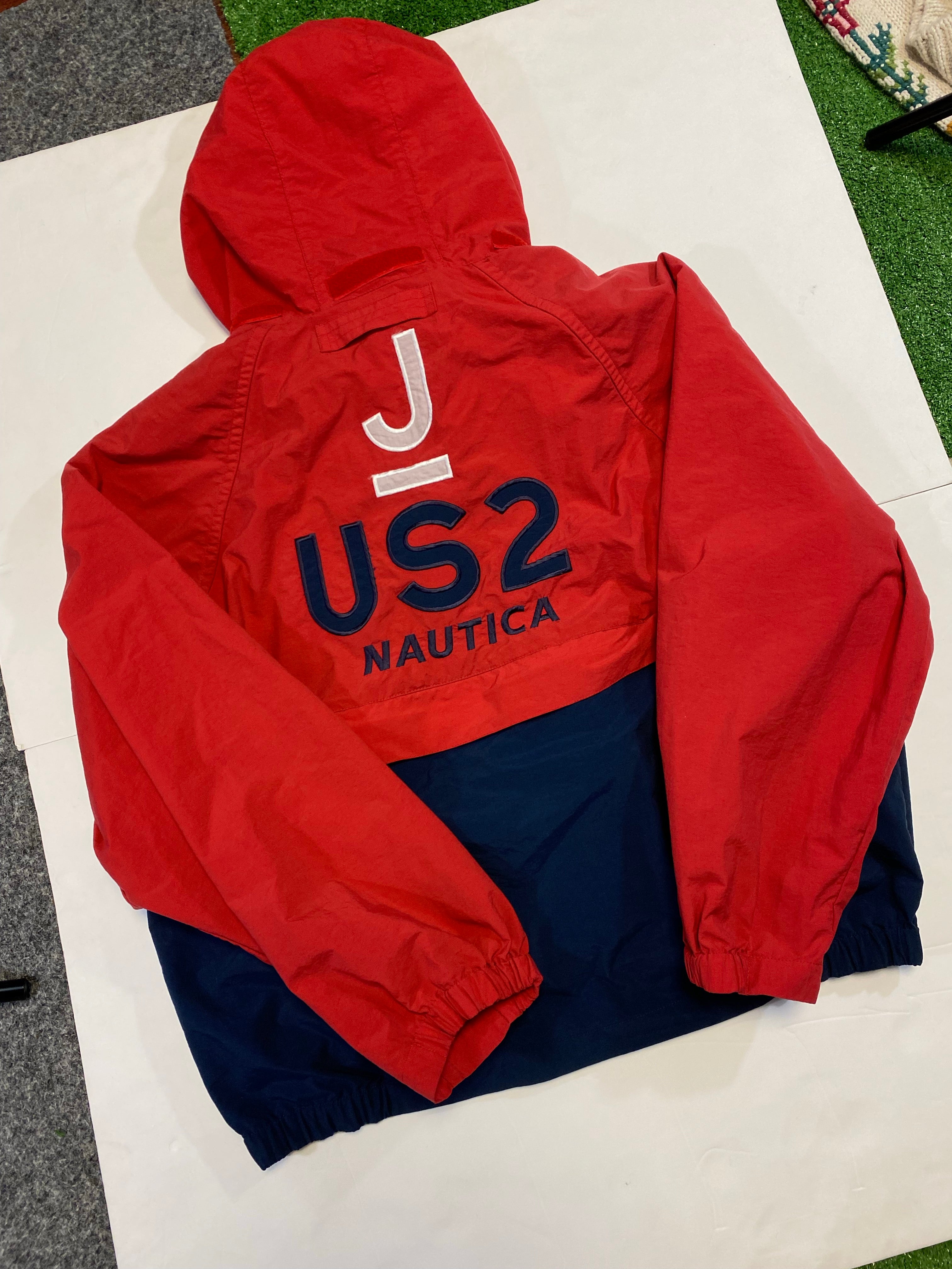 Vintage Nautica J-US2 Back Hit Zip Up Jacket – TheVaultCT