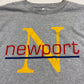 Y2K Newport Rhode Island Nautical Font T-Shirt