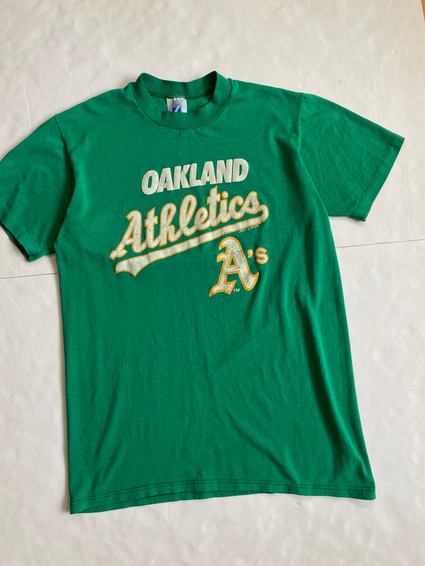 Logo 7 1980’s Oakland Athletics T-Shirt