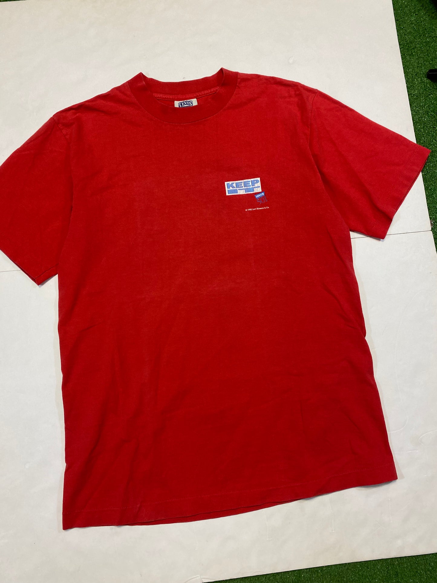 1992 Levi’s 501 “Keep it buttoned” T-Shirt