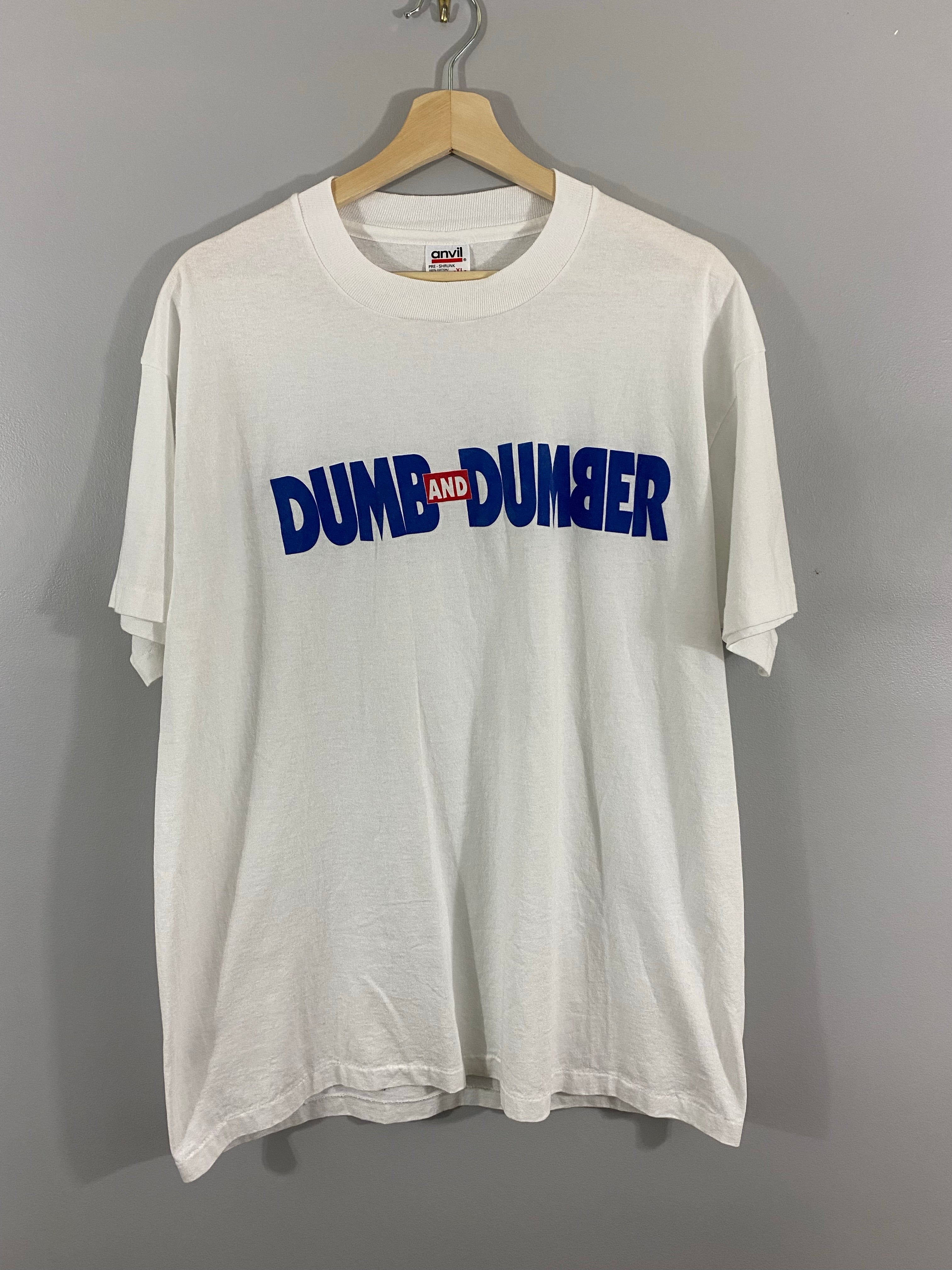 希少 90s Dumb and Dumber Vintage Movie Tee - Tシャツ/カットソー