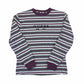 Guess Los Angeles Striped Longsleeve Spellout Shirt