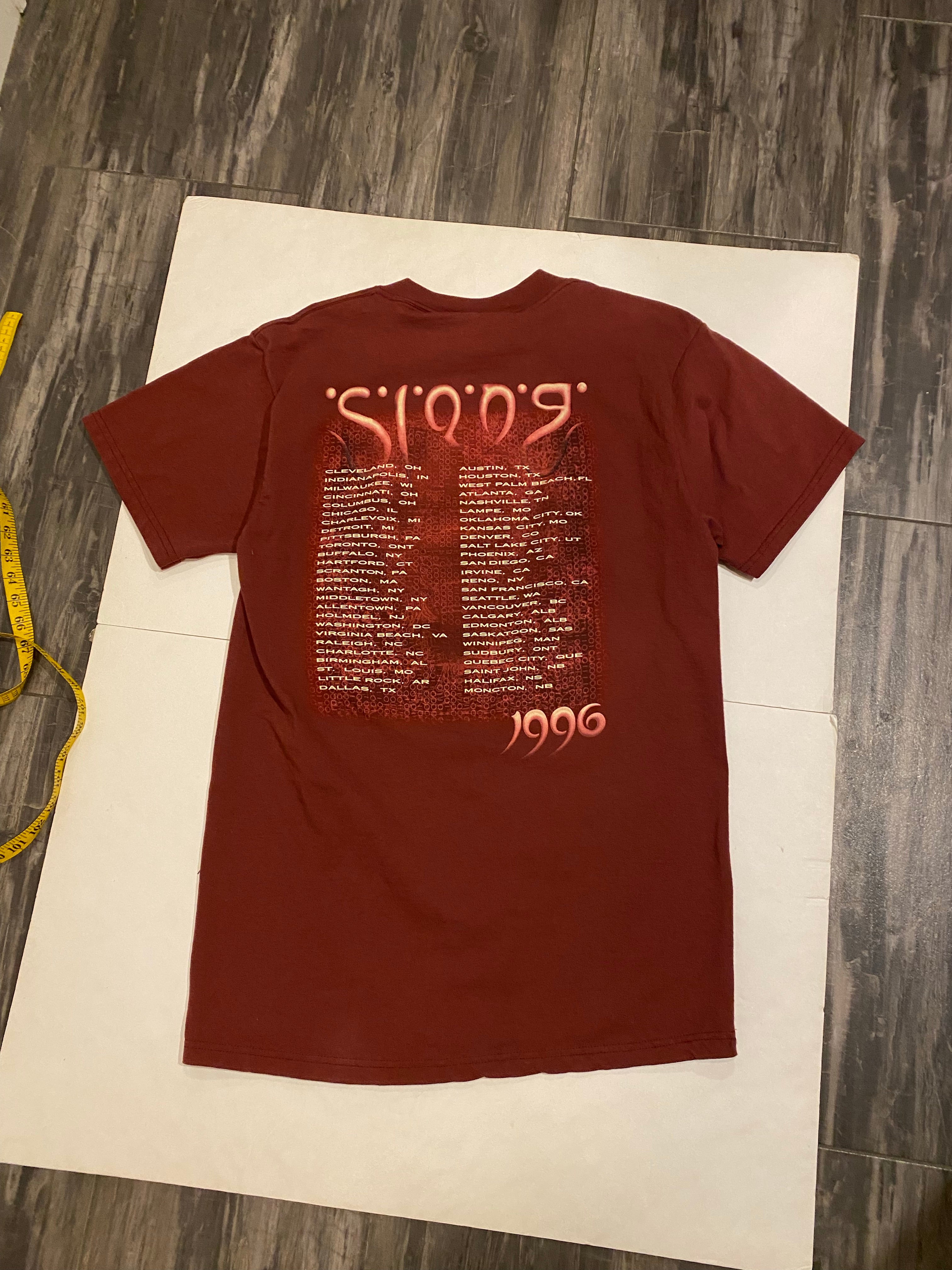 1996 Def Leppard Slang Tour T-Shirt