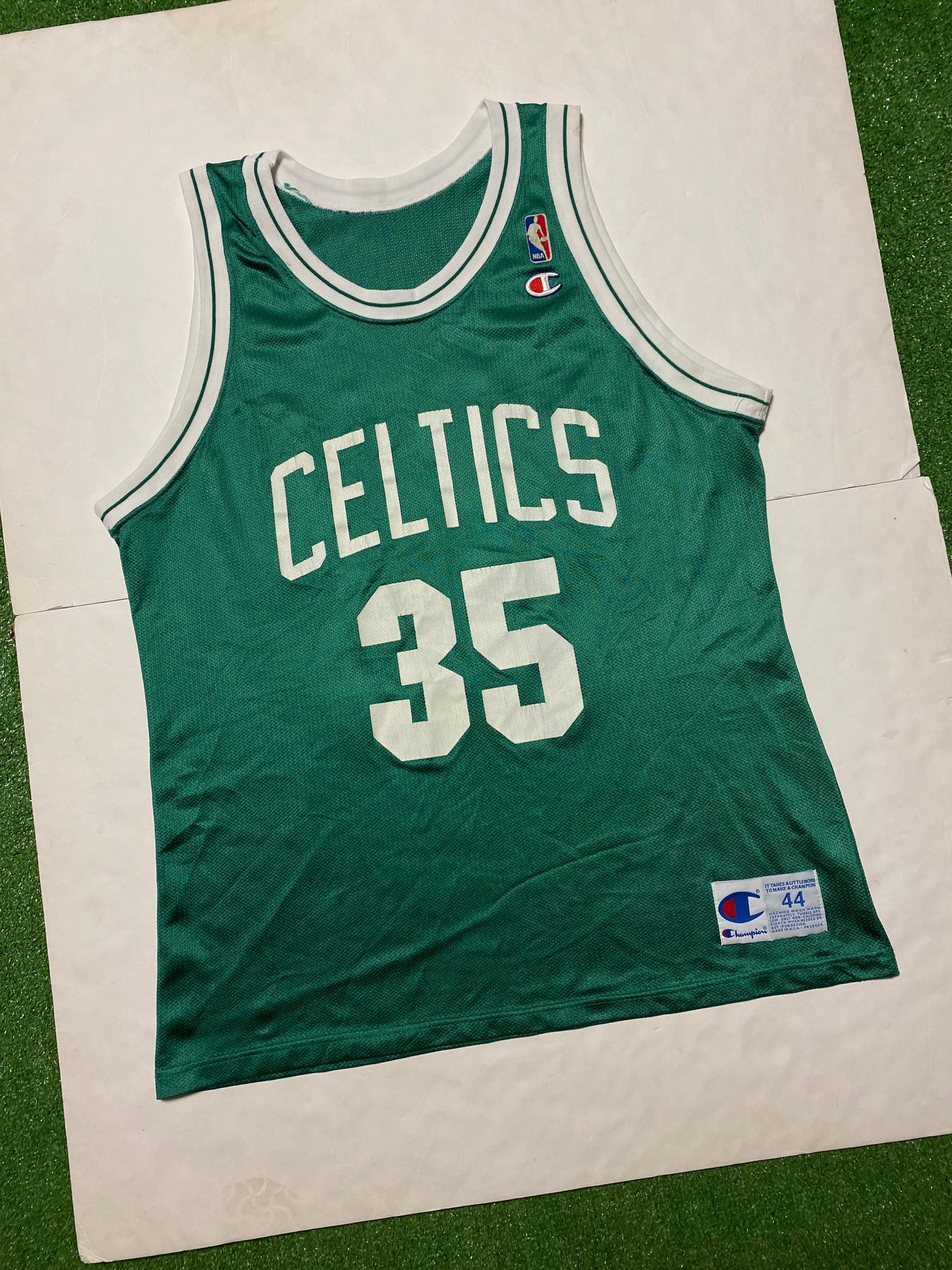 Champion Boston Celtics Reggie Lewis NBA Jersey