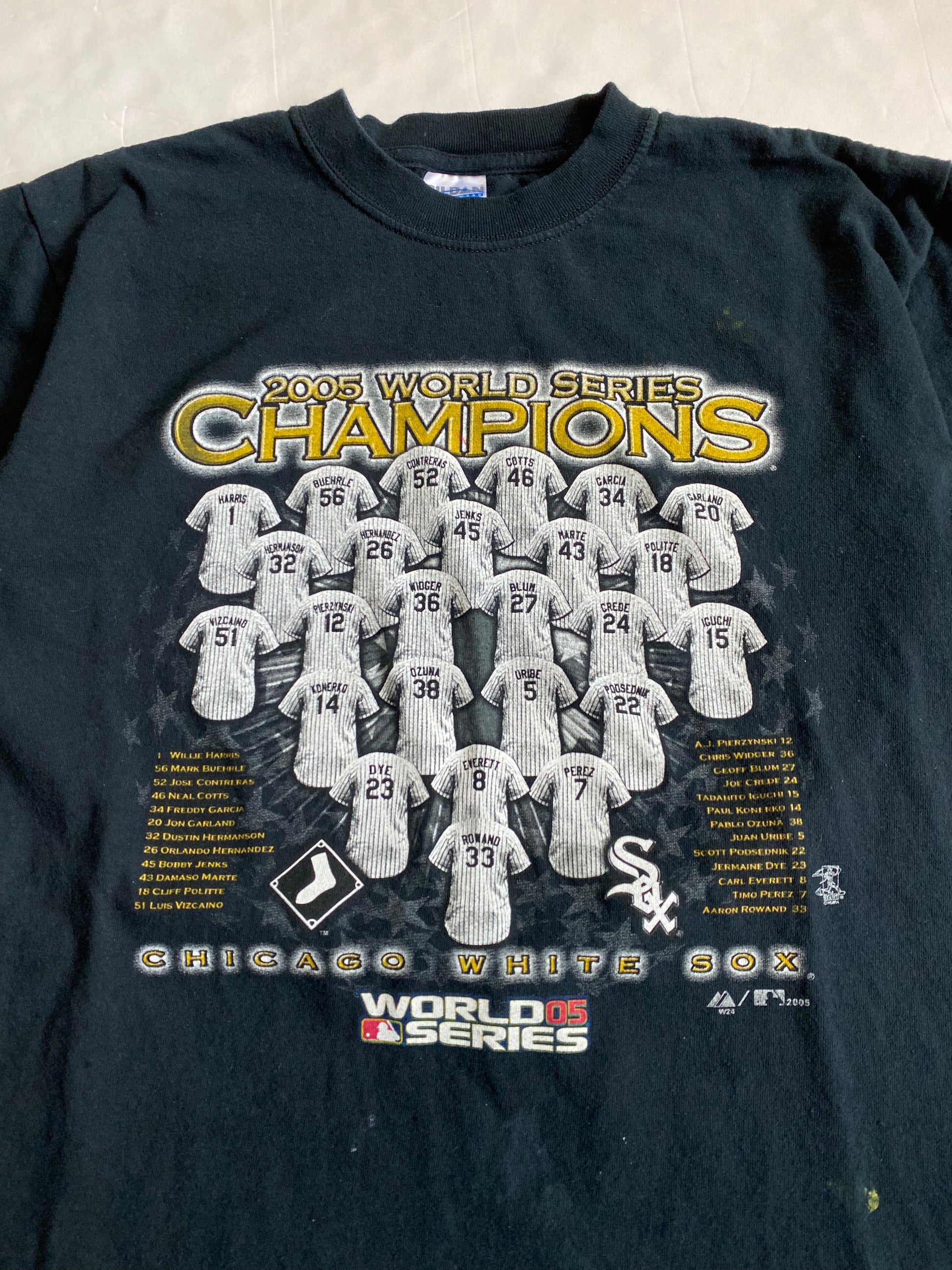 Chicago White Sox 2005 World Series Champons 02 Women's T-Shirt by