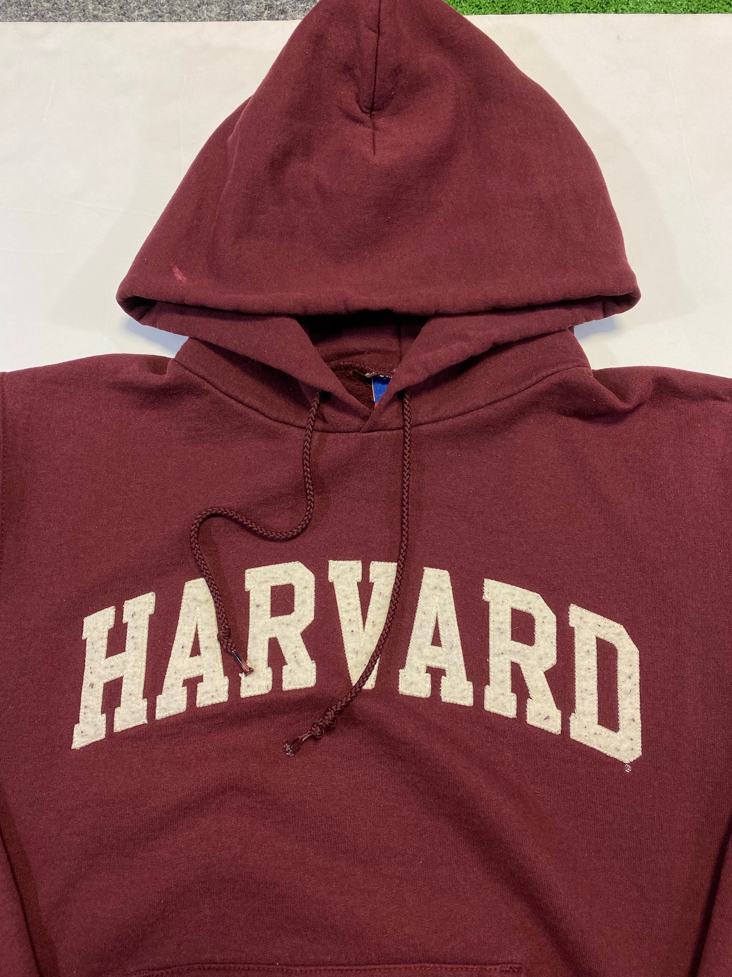 Champion Harvard University Burgundy Hoodie