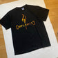 2001 Inflames Burning Man Band T-Shirt
