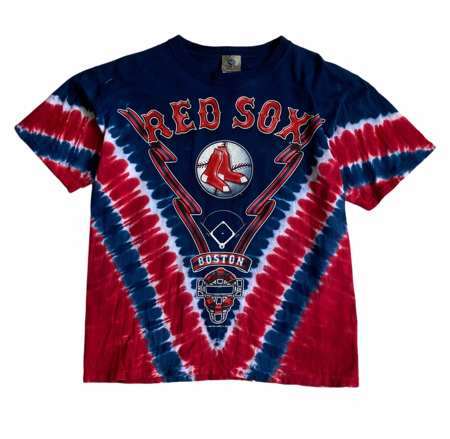 Liquid Blue Boston Red Sox Tie Dye T-Shirt – TheVaultCT