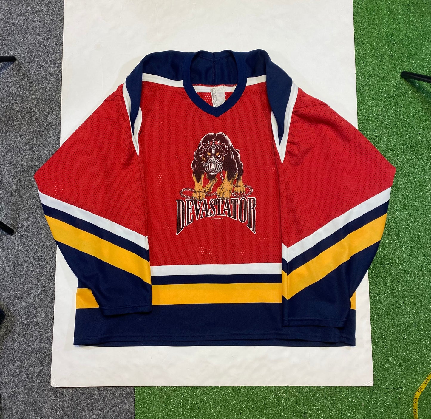 1994 Top Dawg Hawaii Devastator Hockey Jersey