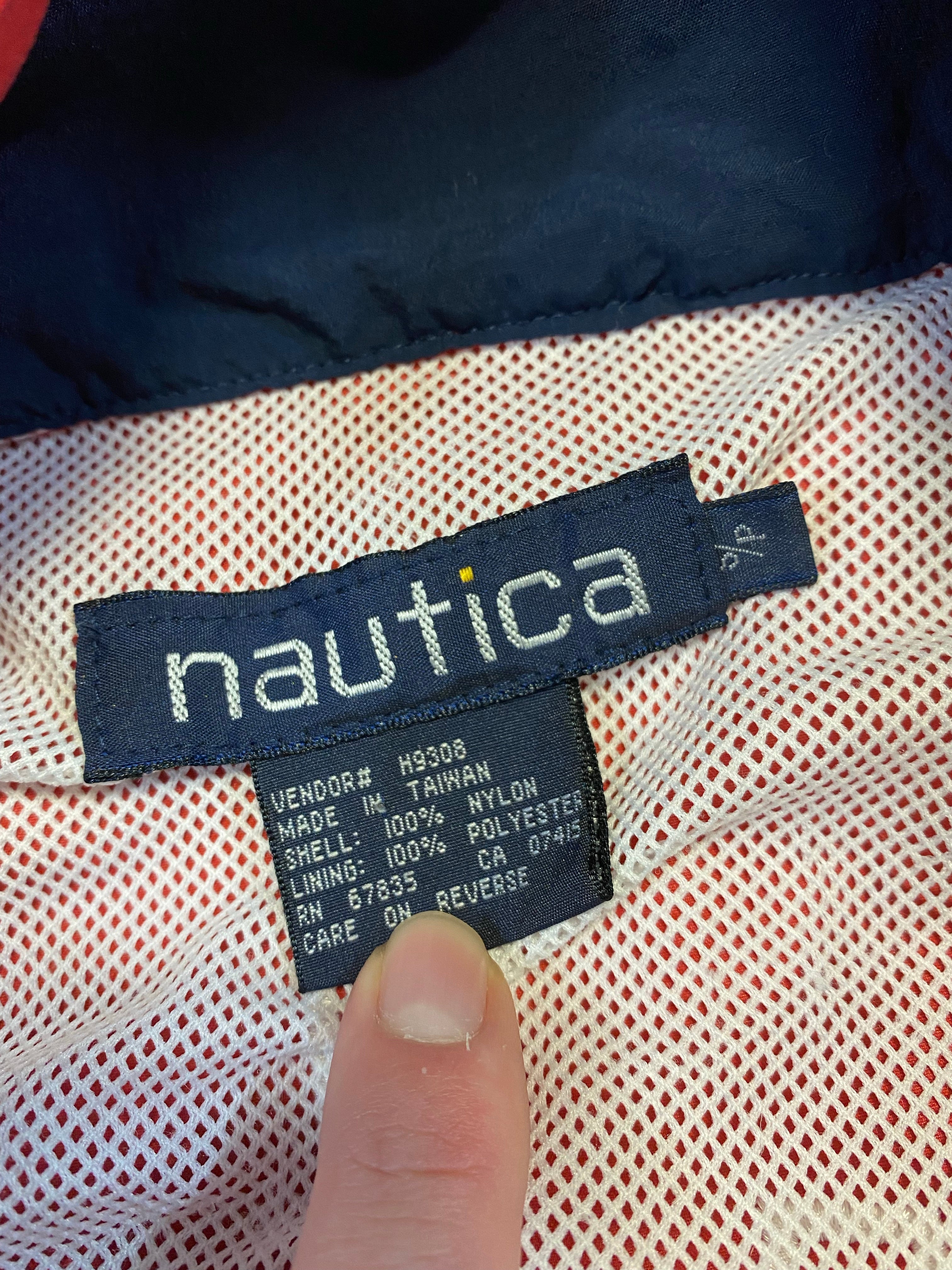 Vintage Nautica J-US2 Back Hit Zip Up Jacket