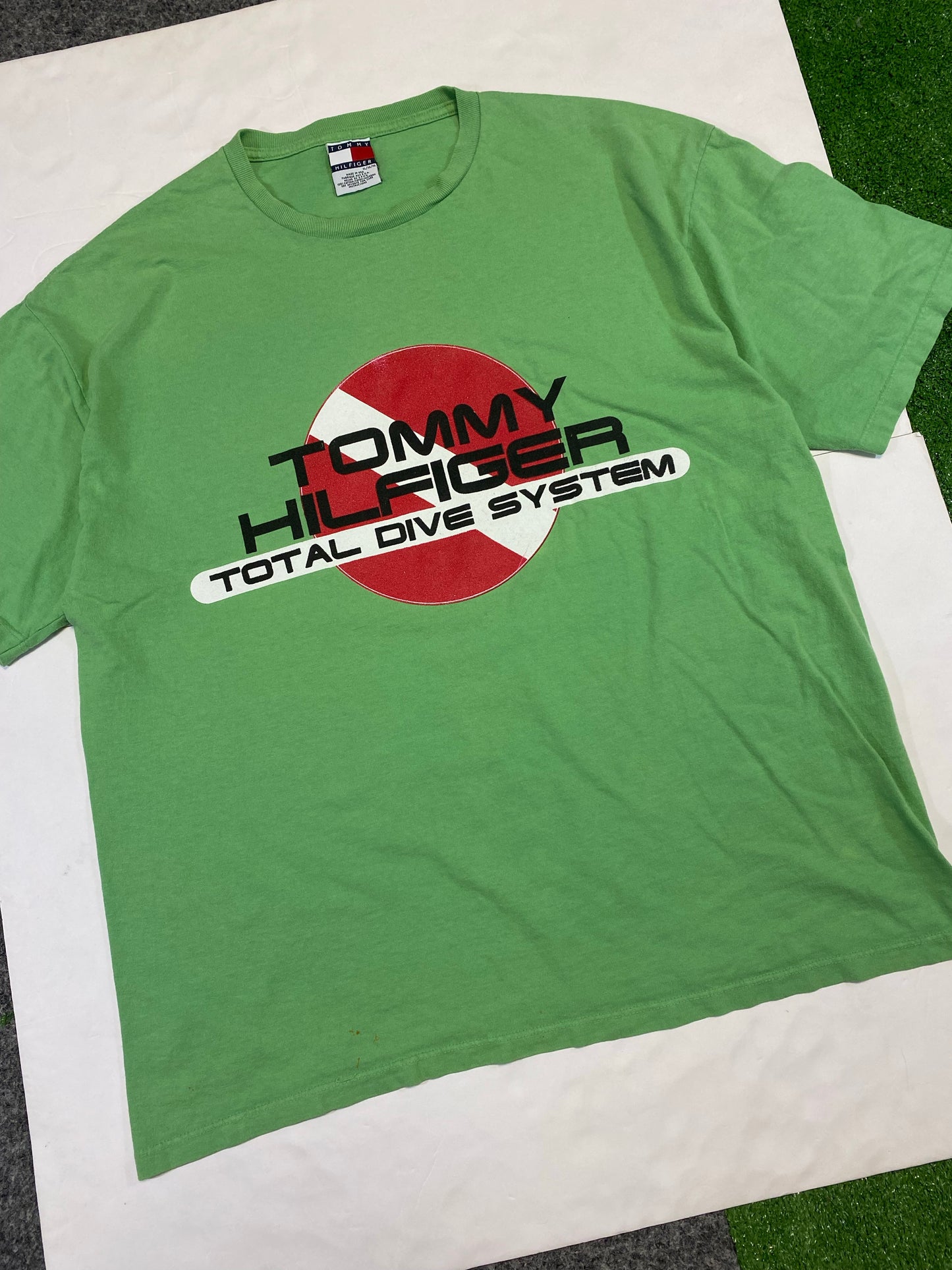 Vintage Tommy Hilfiger Total Dive System T-Shirt