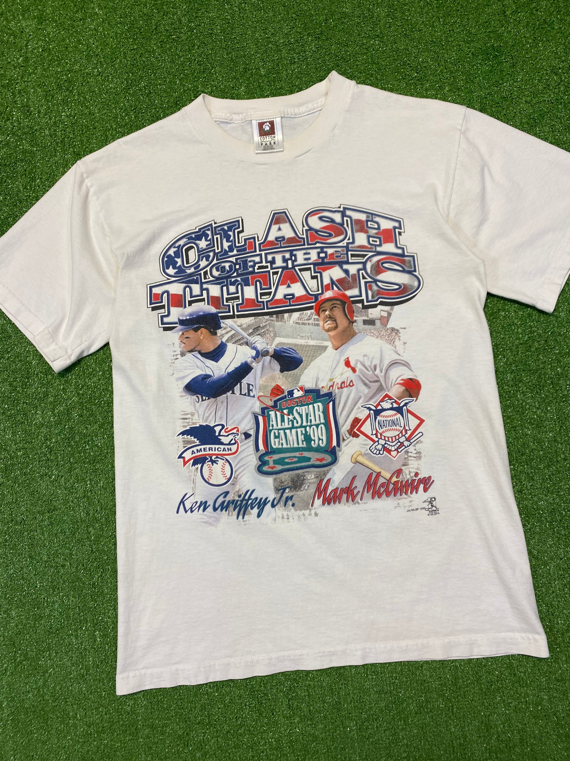 1999 Yankees vs Red Sox American League Championship Vintage T