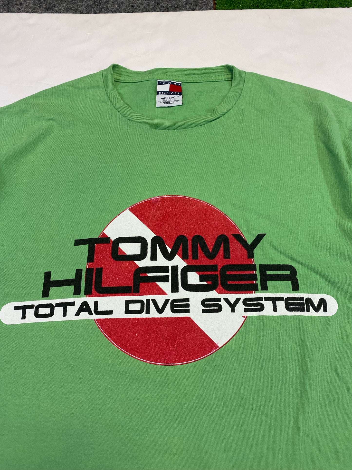 Vintage Tommy Hilfiger Total Dive System T-Shirt